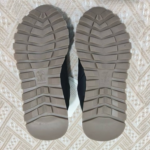 Brunello Cucinelli Shearling-Lined Black Sneakers - Picture 9 of 9